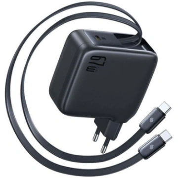 Baseus EnerCore CJ21 Charger Retractable 3C 67W EU
