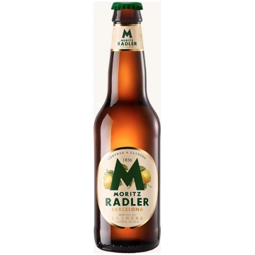 Moritz Radler beer with lemon ? Clara (shandy), bo