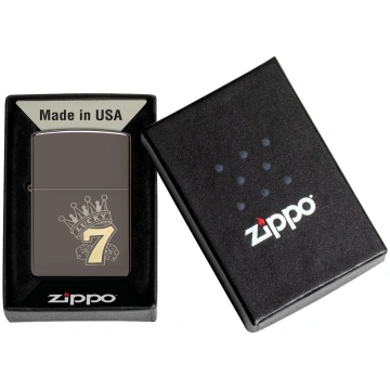Zippo Lighter 48913 Lucky 7 Design 48913