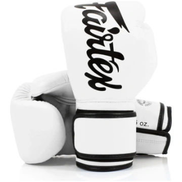 Thai boxing gloves Fairtex BGV14 White