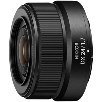 Nikon Nikkor Z DX 24 mm f/1,7 (ar objektīva blendi
