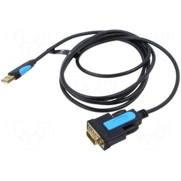 USB to RS232 converter | D-Sub 9pin plug,USB A plu
