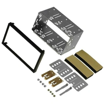Universal mounting half frame; 2 DIN; Citroën,Ford