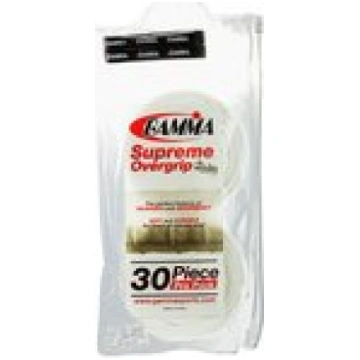 Gamma Supreme Overgrip white 30P