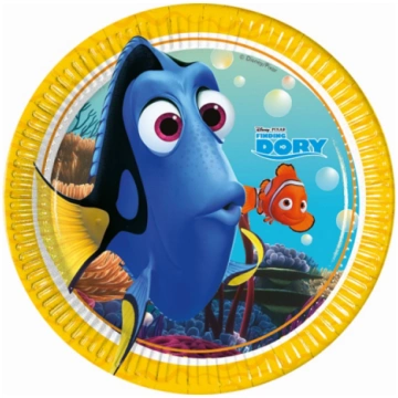 Papīra šķīvji "Finding Dory" 20 cm, 8 gab PartyPos