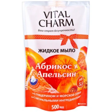 VITAL CHARM Šķidrās ziepes ar glicerīnu un jūras s