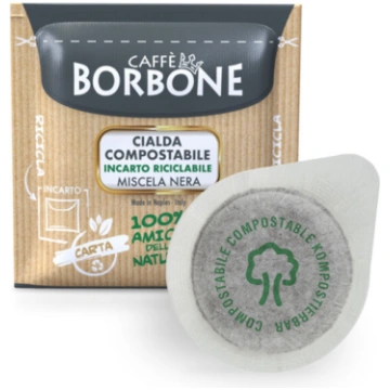 Caffè Borbone 150 Cialde ESE44 caffè Miscela Nera