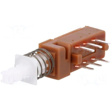 Switch: push-button | Pos: 2 | DPDT | 0.5A/100VAC 