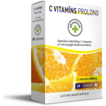 Uztura bagātinātājs Akcentum Vitamīns C Prolong 50