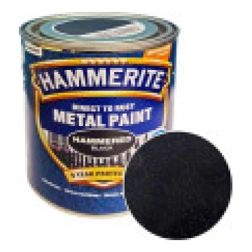 Hammerite PAINT HAMMERITE BLACK HAMMERED 750ML