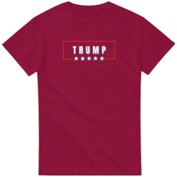 Trump T-shirt - Cardinal Red / 2XL