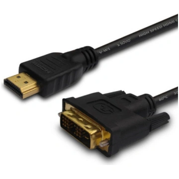 Savio CL-139 video cable adapter 1.8 m DVI-A HDMI 
