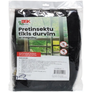 (169197) Pretinsektu tīkls durvīm ar magnētu 100x2
