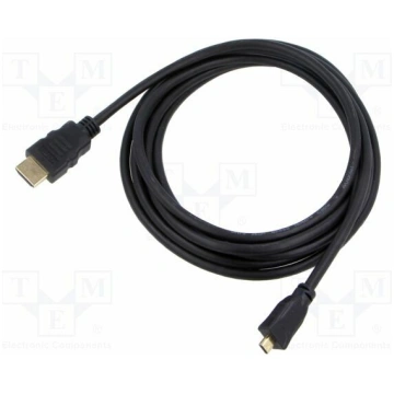 Cable; HDMI plug,micro HDMI plug; PVC; HDMI 2.1; L