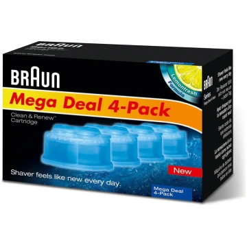 Braun Refills 4 Pack Clean and Renew CCR4 3+1