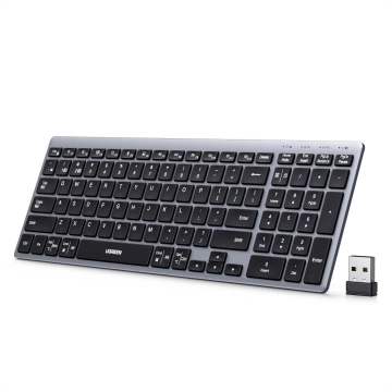 Bezvadu daudzrežīmu uzlādējama tastatūra 2,4 GHz /