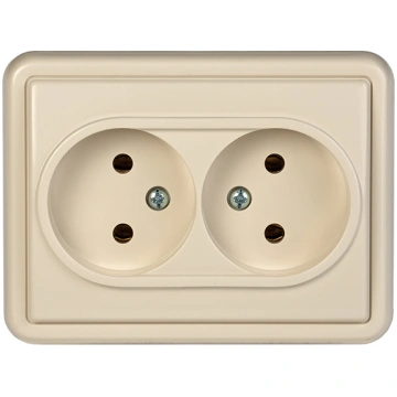 Dubultā kontaktligzda Vilma SL250 111030201205, ro
