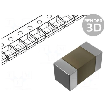 Capacitor: ceramic | MLCC | 390pF | 50V | C0G (NP0