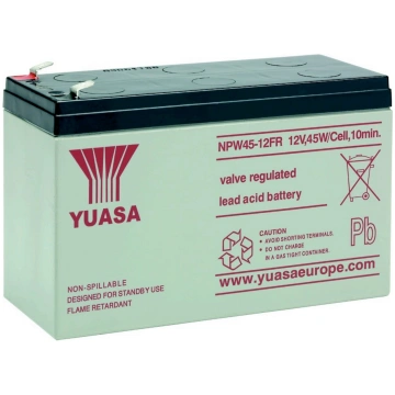 Akumulators Yuasa (8,5 Ah, 12 V, F2, VRLA)