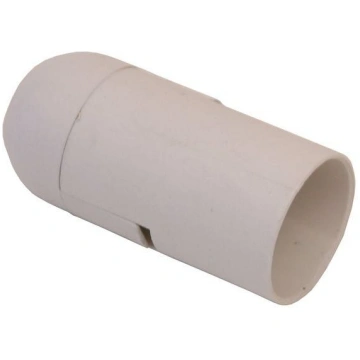 Spuldzes E14 plastmasa ietvere, balta Acuma