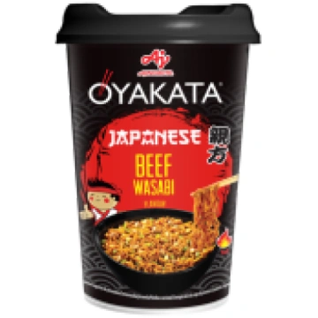 OYAKATA Beef wasabi nūdeles ar lielopu gaļas un va