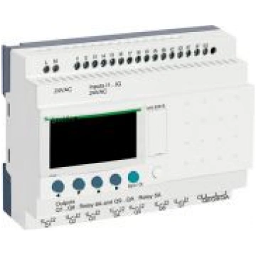 modular smart relay, Zelio Logic SR2 SR3, 24 IO, 2