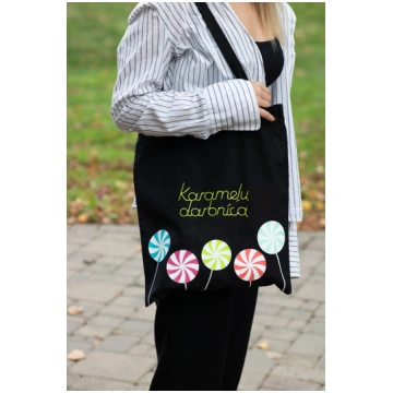 Auduma soma "Lollies" Karameļu darbnīca