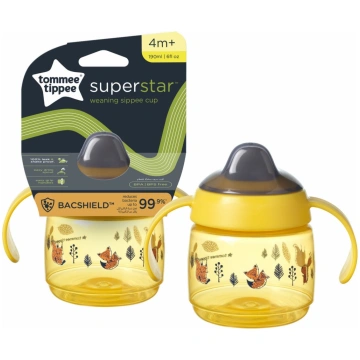 TOMMEE TIPPEE mācību krūze WEANING SIPPEE, 4m+, 19