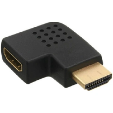 Adapter AV InLine HDMI meski - zenski boczny katow