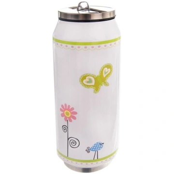 Termokrūze, termoss, žirafes pudele, CAN, 400 ml O