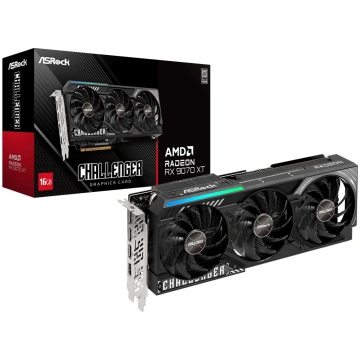 ASRock Graphics card Radeon RX 9070 XT CHALLENGER