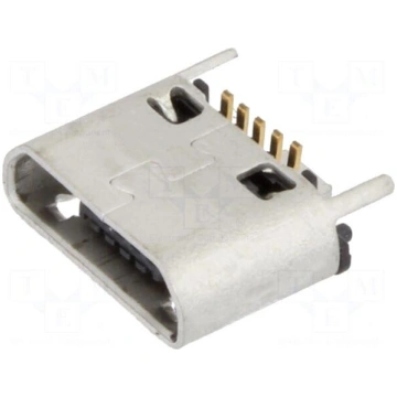 Connector: USB B micro | socket | SMT | PIN: 5 | v