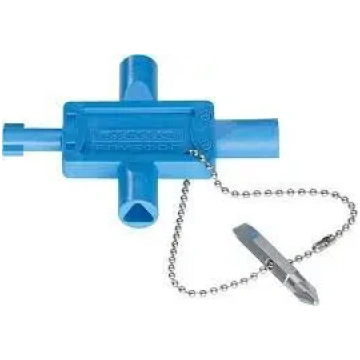 Hensel US 1 universālā skapju atslēga ar 8 mm trīs