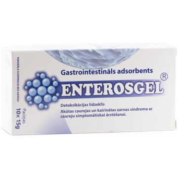 ENTEROSGEL® 15 g suspensija, 10 gab