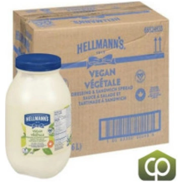 Hellmann's Vegan Mayonnaise - 3.78 L/1 Gallon