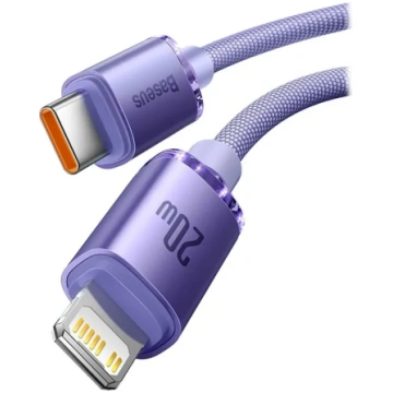 Baseus Crystal USB-C uz Lightning kabelis 20W PD 2