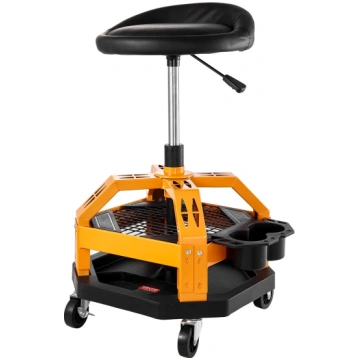 VEVOR VEVOR Rolling Shop Stool, Heavy-Duty Pneumat