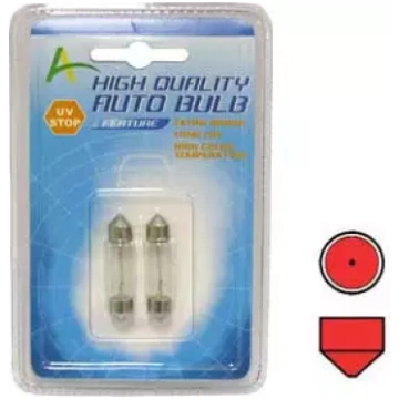Halogēna spuldze Aulite 12V 5W, blisterā, 12844AUL