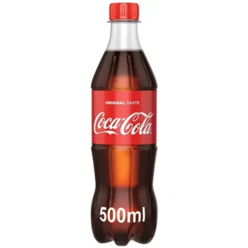 Gāzēts dzēriens COCA COLA, PET, 0.5 l