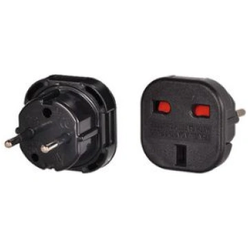 Adapteris iLike UK/EU CHARGER ADAPTER Black 590021