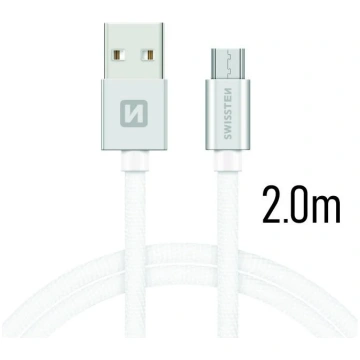 Swissten Textile Quick Charge Universal Micro USB 
