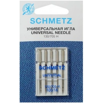Universālās adatas Schmetz № 100 5 gab. Иглa Schme