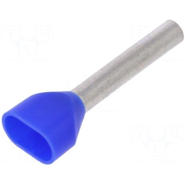 Bootlace ferrule | insulated,double | copper | 2.5