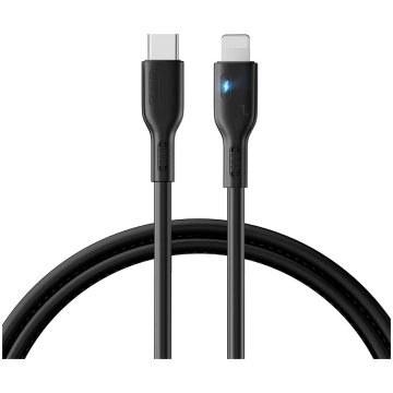 IPhone kabelis ar LED USB -C - Lightning 20W 2m me