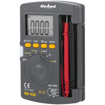 Kabatas digitālais multimetrs, Rebel | MIERB10B | 