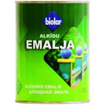 Biolar Alkīda emalja 2.7L Zila spīdīga