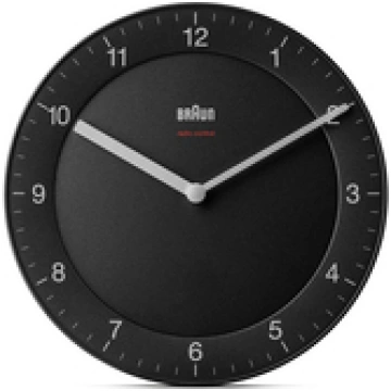 Braun BC 06 B-DCF radio wall clock black ( 67012 )