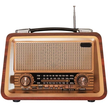 Radio uztvērējs, stilīgs retro radio Nav norādīts