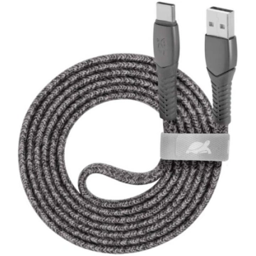 CABLE USB-C TO USB2.0 1.2M/GREY PS6102 GR12 RIVACA