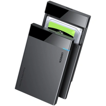 Korpuss SATA 2.5"" 6TB USB-C 3.0 diskam, melns UGR